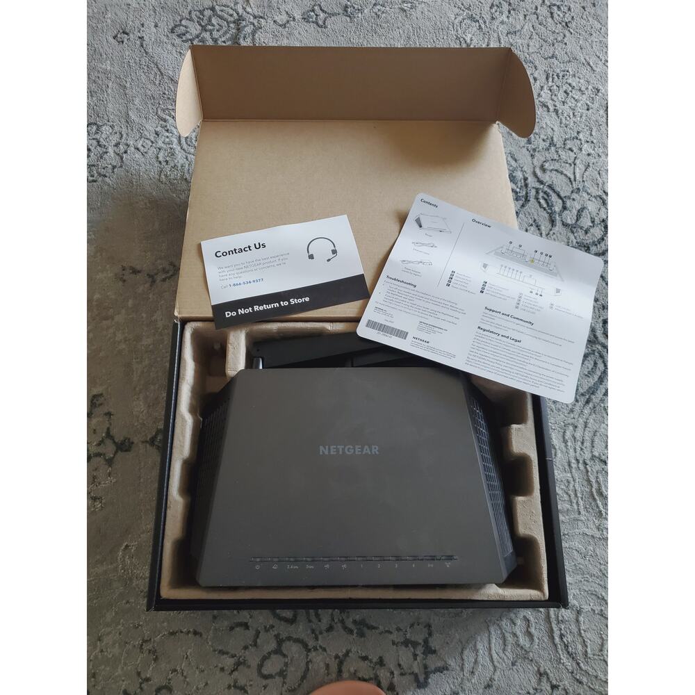 NETGEAR Nighthawk R7000 AC1900 Smart WiFi Router Dual Band WiFi 5 Original - Picture 2 of 7